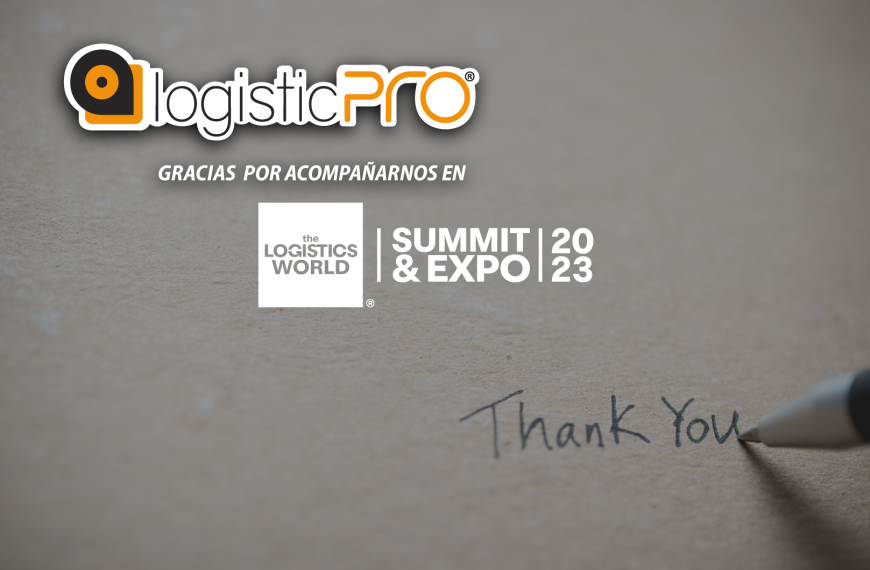 Desde LogisticPRO les damos las gracias